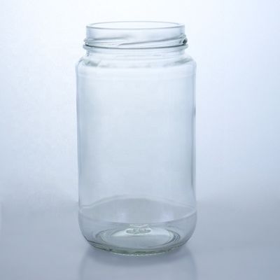 Cappuccio a vite di vino Elegante 410ml 500ml Bottiglia di vetro trasparente per insalata Salsa di chili Ketchup