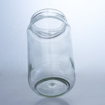 Cappuccio a vite di vino Elegante 410ml 500ml Bottiglia di vetro trasparente per insalata Salsa di chili Ketchup