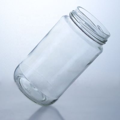 Cappuccio a vite di vino Elegante 410ml 500ml Bottiglia di vetro trasparente per insalata Salsa di chili Ketchup