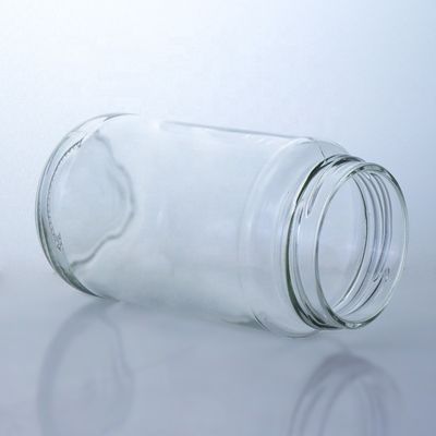 Cappuccio a vite di vino Elegante 410ml 500ml Bottiglia di vetro trasparente per insalata Salsa di chili Ketchup