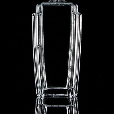 500 ml 700 ml 750 ml Bottiglia di vetro di pietra per champagne Gin Rum trasparente e in rilievo