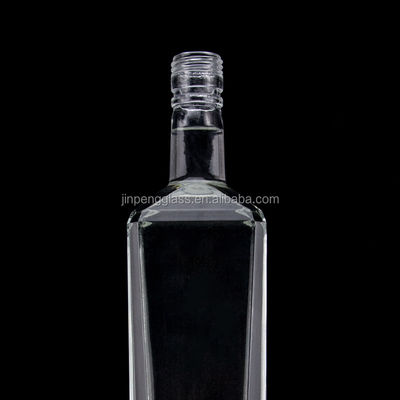 Flint Glass 500ml 750ml 1000ml Bottiglia vuota a forma speciale per vodka whisky gin rum