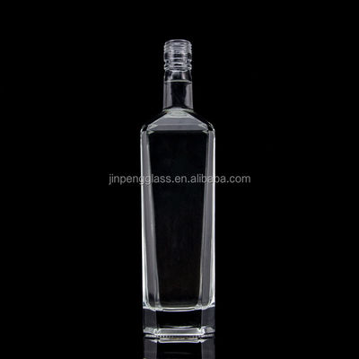 Flint Glass 500ml 750ml 1000ml Bottiglia vuota a forma speciale per vodka whisky gin rum