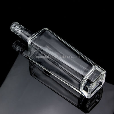 Flint Glass 500ml 750ml 1000ml Bottiglia vuota a forma speciale per vodka whisky gin rum
