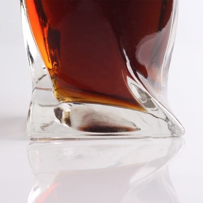 Tipo di tenuta del whisky di sughero 750 ml/1000 ml Bottiglia di vetro trasparente per champagne
