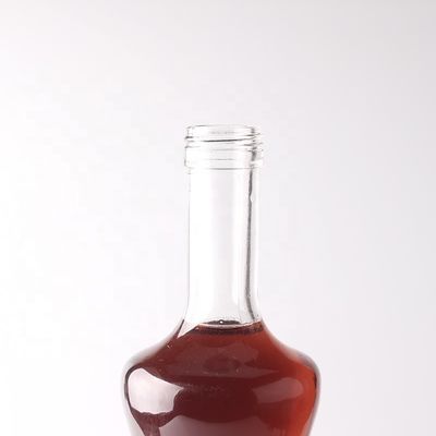 500 ml 750 ml 1000 ml Bottiglia di vetro per tequila Materiale del corpo trasparente personalizzato