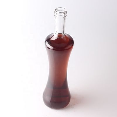 500 ml 750 ml 1000 ml Bottiglia di vetro per tequila Materiale del corpo trasparente personalizzato