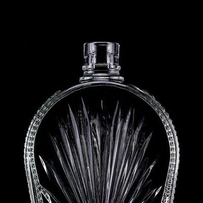 Bottiglia in vetro trasparente vuota di 1000 ml per le vostre esigenze