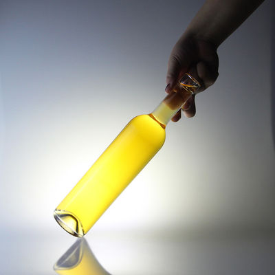 Materiale di base Bottiglia di liquore di vetro 500 ml 750 ml 1000 ml per vodka brandy whisky vino