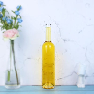 Materiale di base Bottiglia di liquore di vetro 500 ml 750 ml 1000 ml per vodka brandy whisky vino