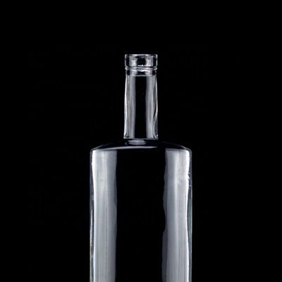 Bottiglie in vetro da 1750 ml a 1000 ml per liquori personalizzate Bottiglie rotonde di vodka Utilizzo versatile