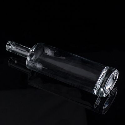 Bottiglie in vetro da 1750 ml a 1000 ml per liquori personalizzate Bottiglie rotonde di vodka Utilizzo versatile