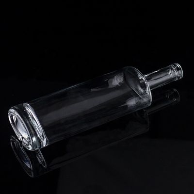 Bottiglie in vetro da 1750 ml a 1000 ml per liquori personalizzate Bottiglie rotonde di vodka Utilizzo versatile