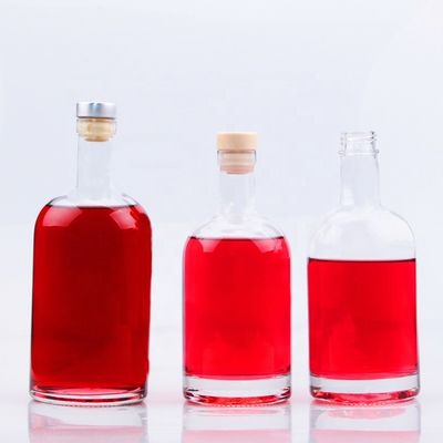 Global Classic Bottle Rotonda 70cl 75cl di vetro per liquori con logo personalizzato