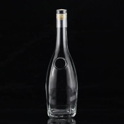 Elegante bottiglia di sake giapponese alcolico 500ml vetro distintivo con tenuta di tipo sughero