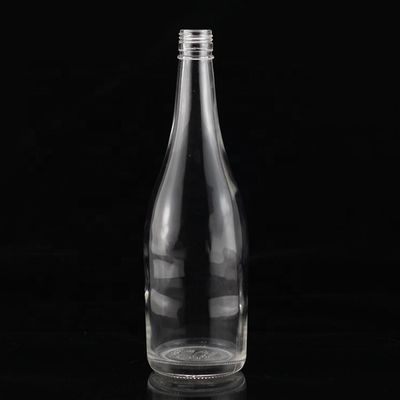 Elegante bottiglia di sake giapponese alcolico 500ml vetro distintivo con tenuta di tipo sughero