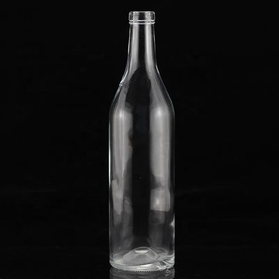 Elegante bottiglia di sake giapponese alcolico 500ml vetro distintivo con tenuta di tipo sughero