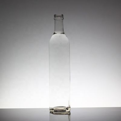 Incisione di bottiglia di vetro da 1 litro con tappo di sughero per liquore whisky vodka