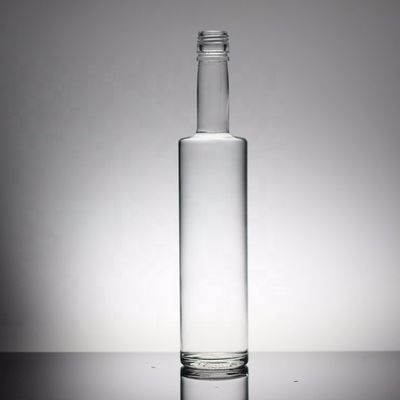 Bottiglia trasparente o personalizzata Colore della bottiglia bottiglia di vetro di vodka personalizzata per ordini in massa