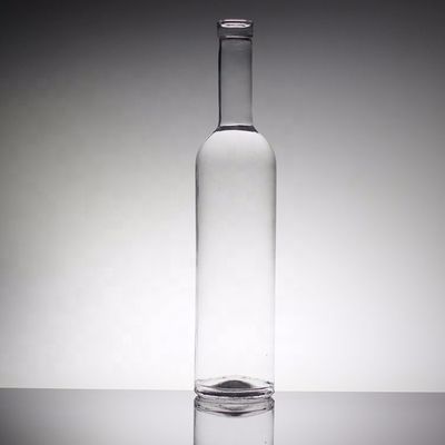 Bottiglia trasparente o personalizzata Colore della bottiglia bottiglia di vetro di vodka personalizzata per ordini in massa