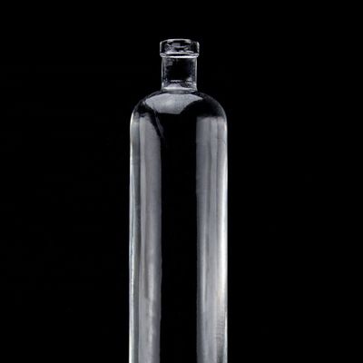 Bottiglia di vetro a forma retta a fondo spessa da 750 ml personalizzata per Super Flint Liquor